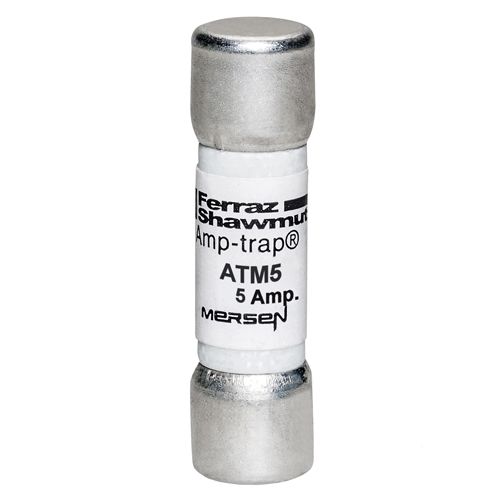 ATM5 - Fuse Amp-Trap® 600V 5A Fast-Acting Midget ATM Series
